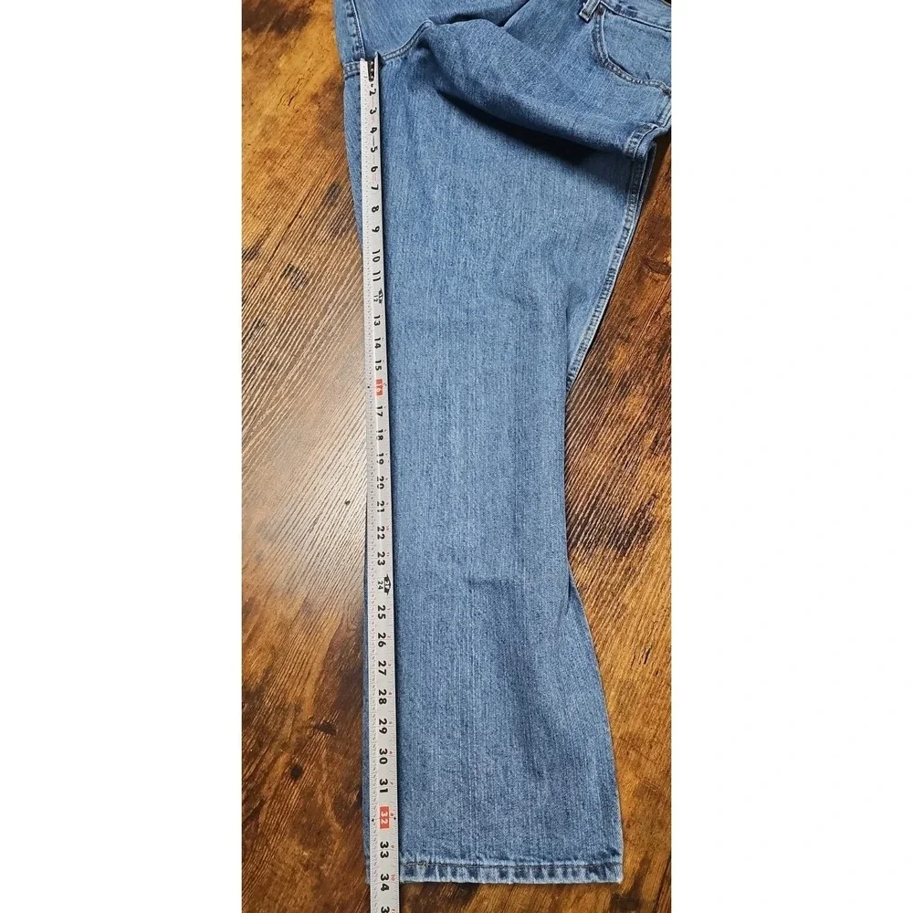 Cinch Jeans Mens 40x34 Green Label Relaxed Fit Tapered Original Rise Med Wash